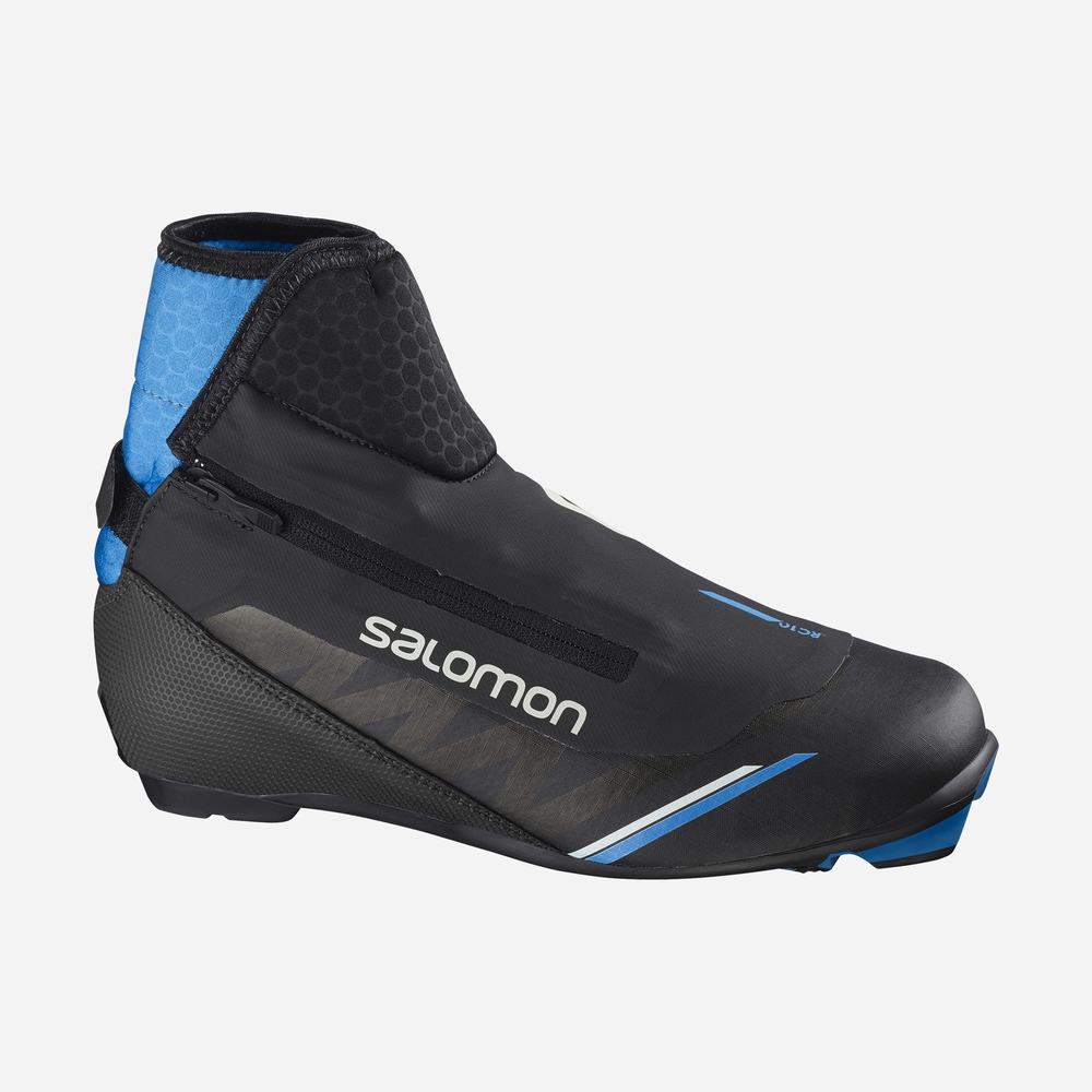 Bottes Ski Salomon Rc10 Femme Noir Bleu | France-3609124