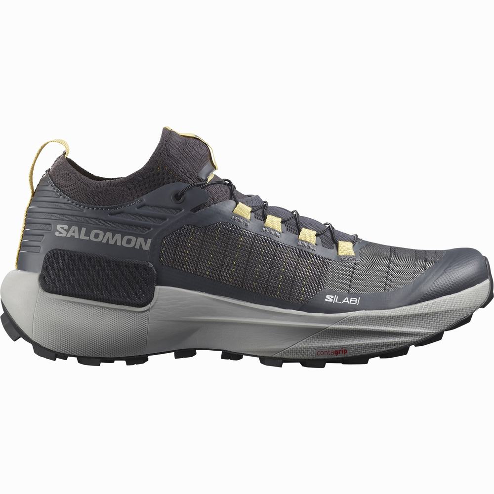Chaussures Trail Running Salomon S/Lab Genesis Homme Noir Orange | France-4607831