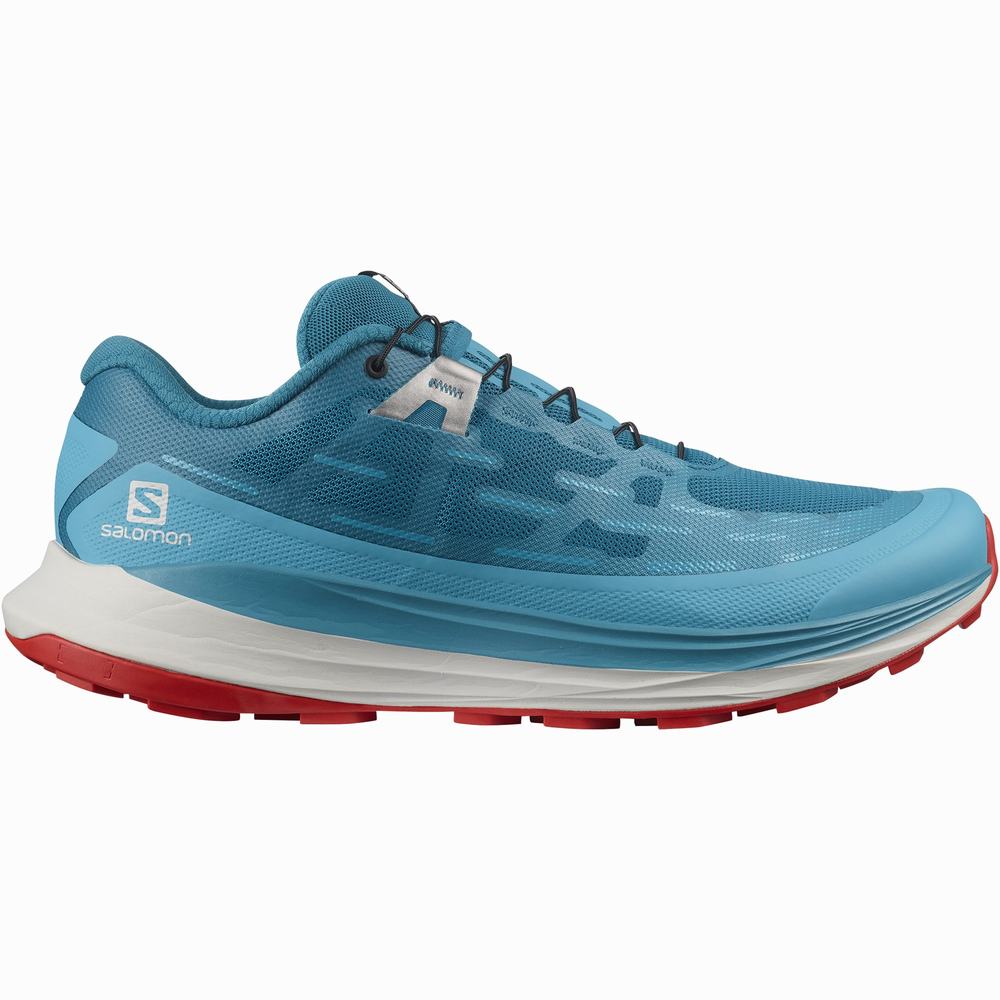 Chaussures Trail Running Salomon Ultra Glide Homme Turquoise | France-2165308