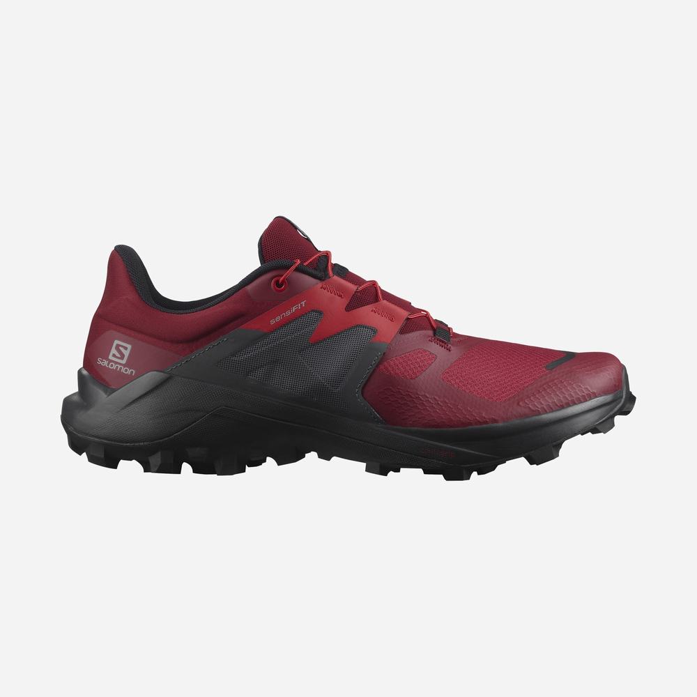 Chaussures Trail Running Salomon Wildcross 2 Homme Rouge | France-6023147
